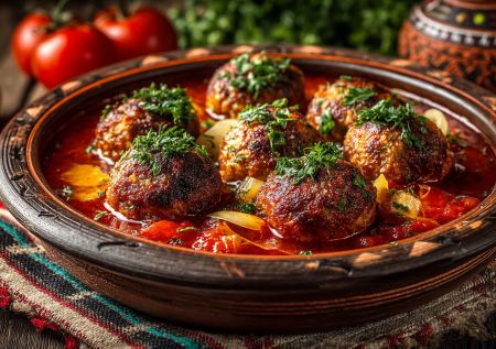 Балую семью не только в Великий пост, но и круглый год: тефтели без грамма мяса в томатном соусе