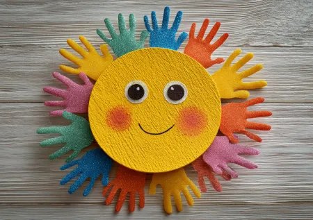 Яркий символ весны: пошаговая инструкция поделки «Солнышко-Масленица»