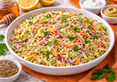 Капустный салат заправляю только так: оторваться невозможно — шикарный рецепт с мёдом