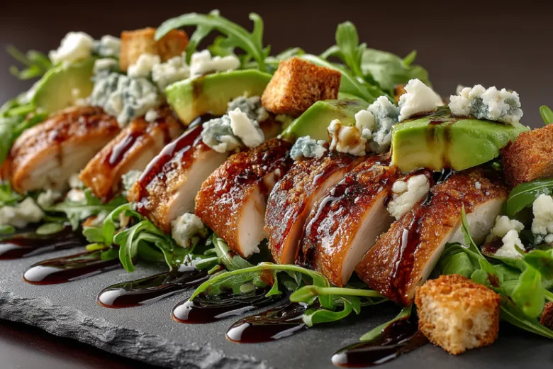 Ваш ужин за 10 минут — сытный салат с курицей и авокадо