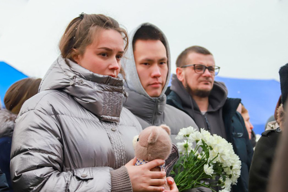 Прощание с девятилетним мальчиком Пашей Тифитулиным в Санкт-Петербурге