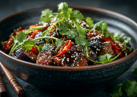 Забудьте про икру! Эти баклажаны по-азиатски — новый фаворит. Готовятся без жарки, маринуются 2 часа. Безумно вкусно!