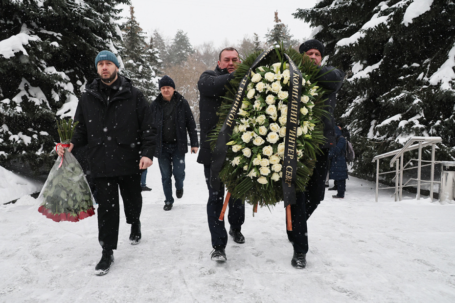 Церемония прощания с заслуженным юристом России Генрихом Падвой в Москве