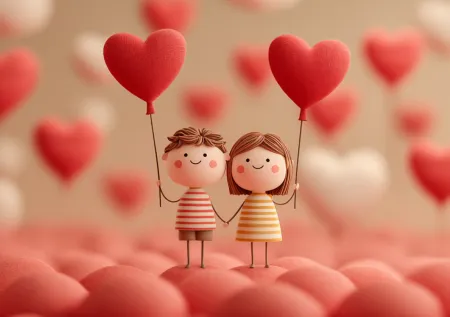 Открытки на День святого Валентина: любовные послания для тех, кто их ждет