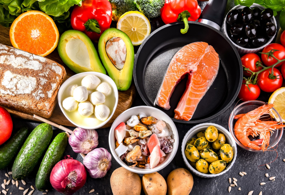 Продукты, богатые витаминами и микроэлементами