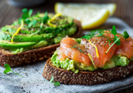 Бутерброды с авокадо за 5 минут: простой и питательный завтрак, который понравится всей семье