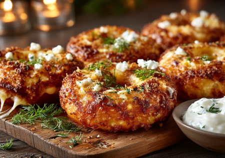 Карто-пончики с сыром и зеленью — нежные, как облако! 25 минут от вареной картошки до идеального ужина