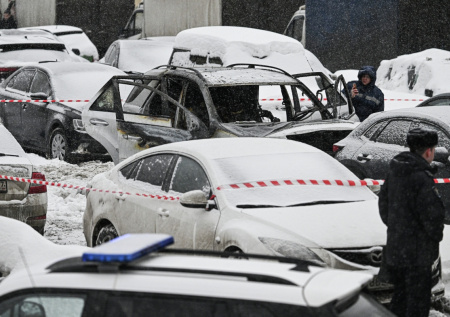 Волк отреагировала на сообщения о взрыве авто на парковке в Москве