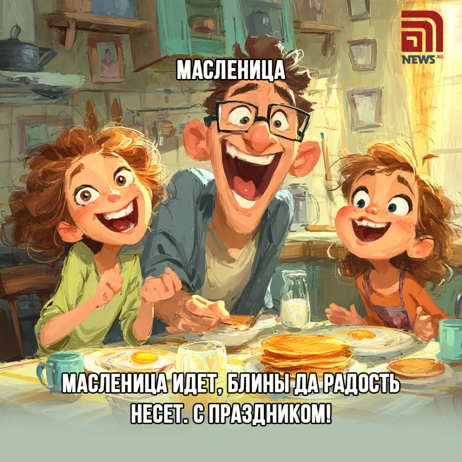 Открытки с Масленицей: провожаем зиму, едим блины и встречаем весну!