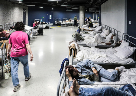 В Волгоградской области открыли ПВР для эвакуации жителей