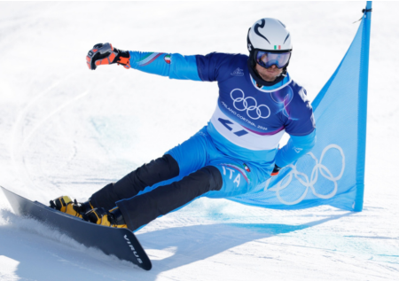 «Никакой политики»: итальянский сноубордист объяснил флаг РФ на шлеме