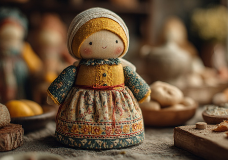 Кукла-Масленица за четверть часа: спасительный мастер-класс