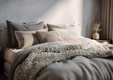 Спальня как антистресс-пространство: текстиль против тревожности