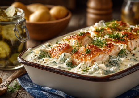 Больше не жарю минтай с луком, готовлю под соусом тартар: рыбу не узнать — обалденное горячее