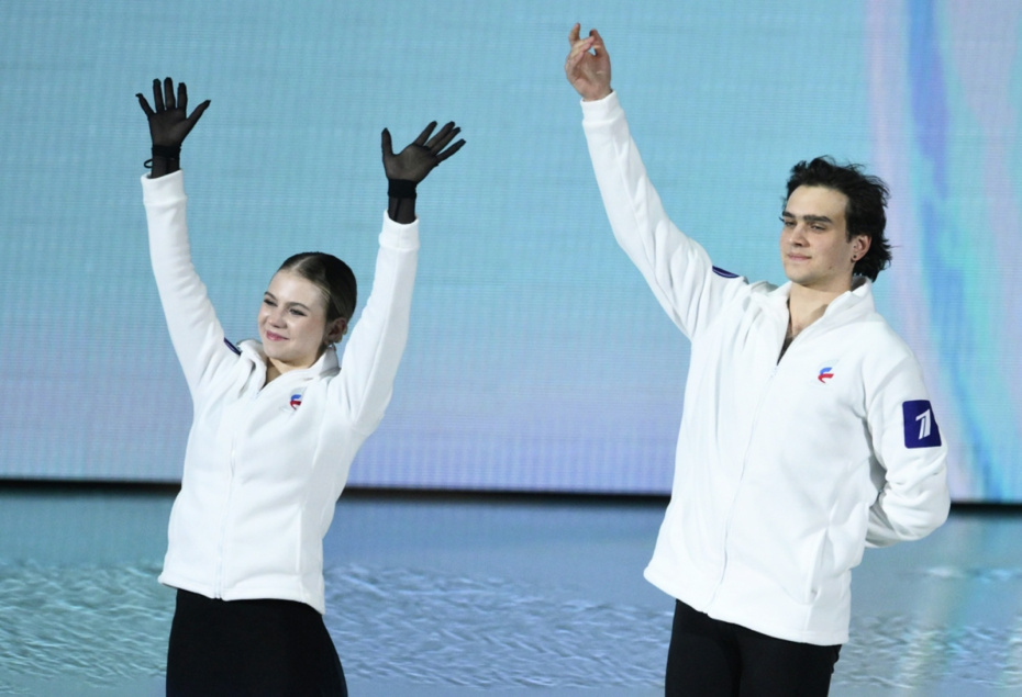 Александра Игнатова (Трусова) и Макар Игнатов