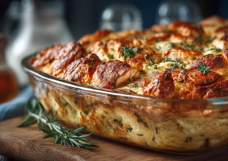 Это не пирог, а куриная грудка: всего один ингредиент добавляю в заливку — и получается корочка