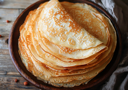 Из тысячи рецептов выбираю этот: блины «Три стакана» — справится даже тот, кто не умеет готовить