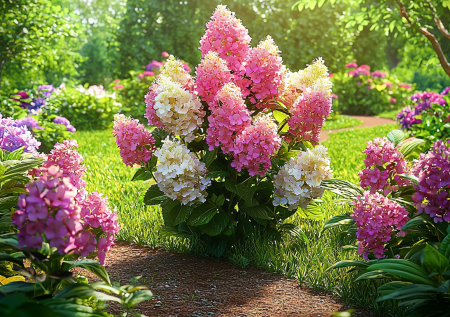 Забудьте о бесформенных кустах: это растение само держит форму шара с сотнями мелких цветков