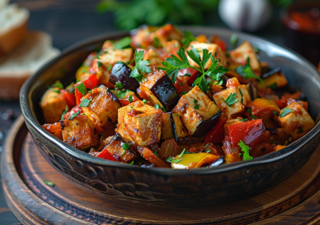 Легкий хит для романтического ужина без мяса