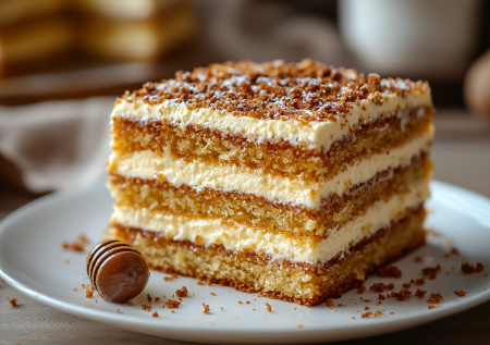 Теперь коржи на медовик пеку за 10 минут, а не трачу на них полдня: упрощенный рецепт торта