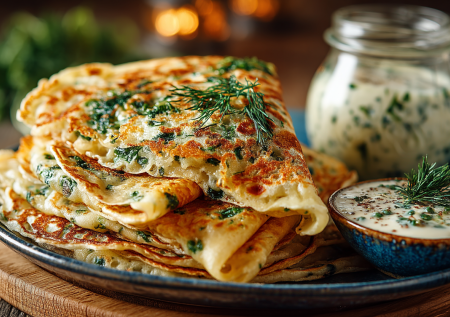 Стакан кефира и горстку муки добавляю к кабачкам и жарю: эти блинчики — выше всяких похвал