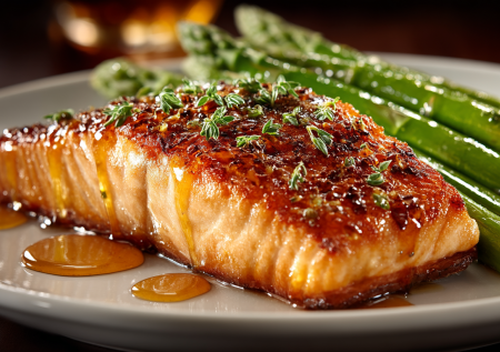 Элегантное блюдо для свидания за 30 минут: лосось с цитрусовым соусом