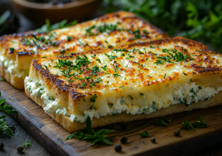 Белорусские гренки с творогом и укропом: из того, что в холодильнике, а вкус — как в ресторане