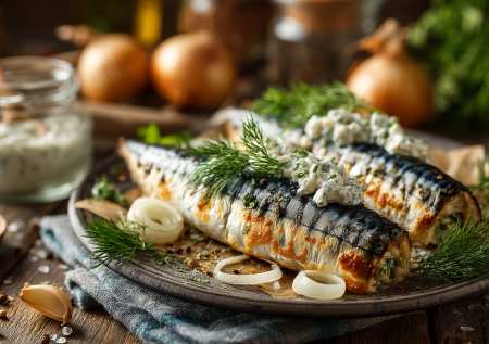 Какую рыбу не приготовь в этом соусе, всегда вкусно: не разделывая на филе, запекаю в духовке