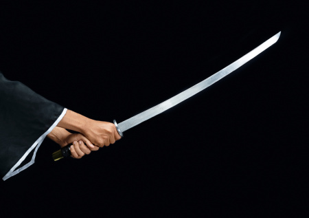 Петербуржец накинулся на полицейского с самурайским мечом