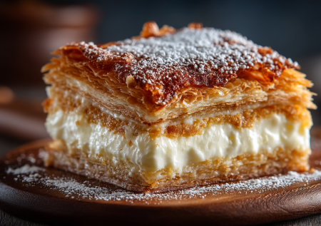 Готовлю настоящую сербскую гибаницу. Слоеное тесто, творог и каймак. В каждом кусочке — хруст, сочность и сладость