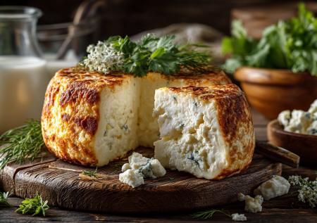 Готовлю адыгейский сыр без специальных ферментов. Секрет — кефир и яйца. Мягкий, рассыпчатый, идеален для салатов и перекуса