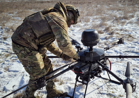 Близ Мелитополя сбили более пяти украинских БПЛА