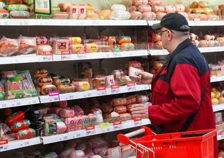 В России могут ввести «светофор» для продуктов