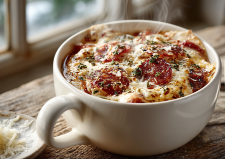 Экспресс-пицца в чашке — вкусно за минуты: простой рецепт для быстрого перекуса без лишних хлопот