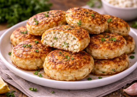 Если вы ещё не жарили котлеты с творогом — то многое потеряли: вкуснейшие биточки из куриного филе