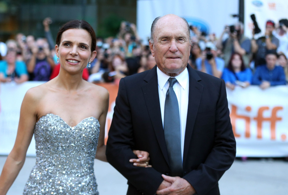 Роберт Дюваль и его жена Лусиана Педраза