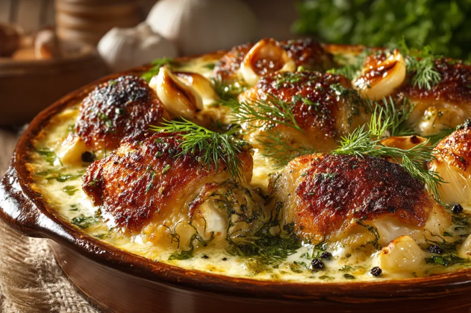 Секрет сочной курочки со сметаной