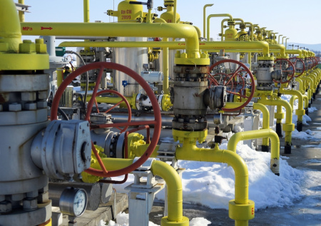 Европа воспользовалась почти 100% закачанного летом газа