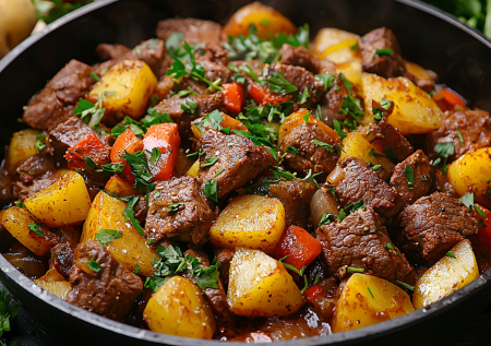 Жаркое как в грузинских ресторанах: добавляю специи в особом порядке и получаю тот самый вкус