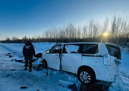 Четыре человека погибли в результате ДТП с микроавтобусом в Приамурье