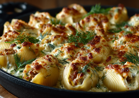 Ужин из серии «когда мне лень готовить»: горячее на большую семью из одной пачки фарша и макарон