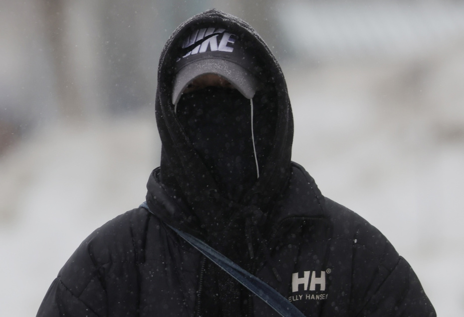 Снегопад в Москве