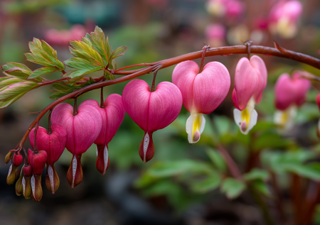 Посадите весной в тени — летом любуйтесь цветами-сердечками: не болеет, не боится вредителей