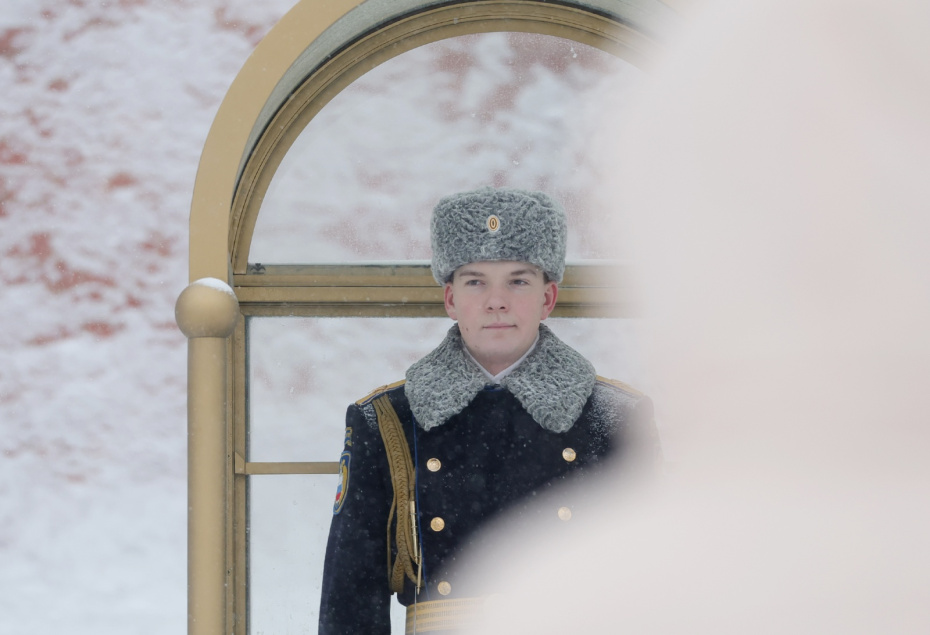 Снегопад в Москве