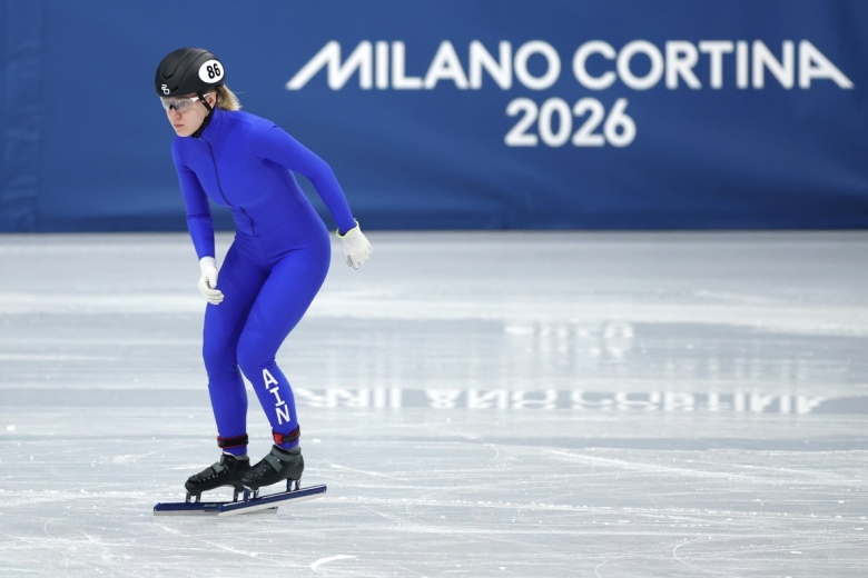 Алена Крылова на XXV зимних Олимпийских играх в Милане.