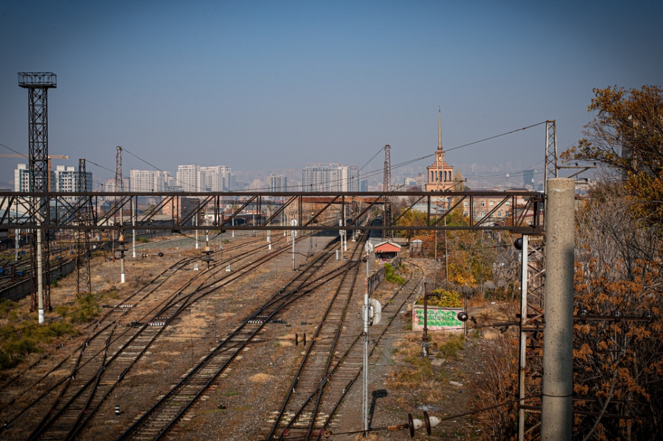 Железная дорога в Ереване