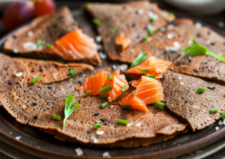 Черные блины на Масленицу — красим не углем, а гречкой! Вкусно и просто