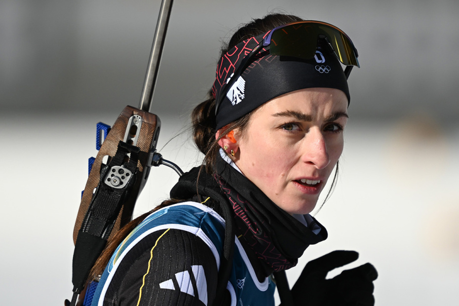 Биатлонистка Ванесса Фойгт
