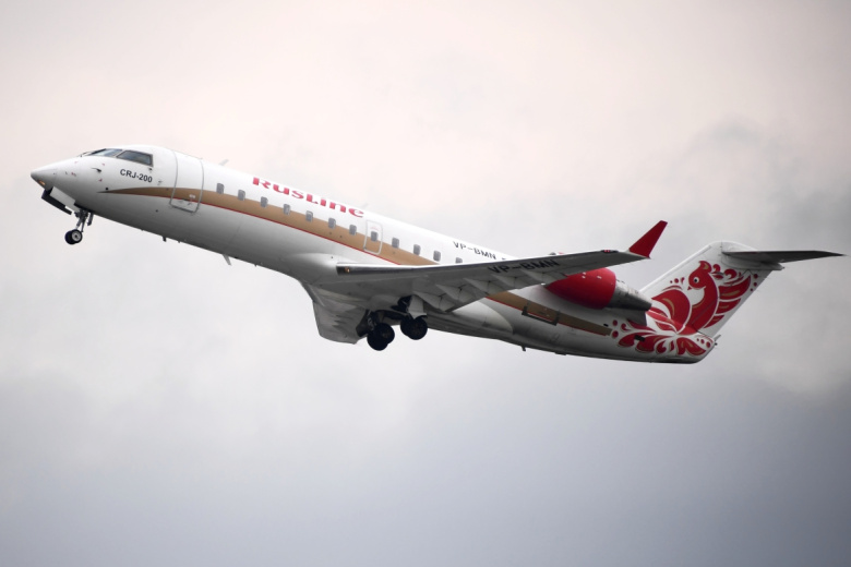 Самолет авиакомпании «Руслайн»