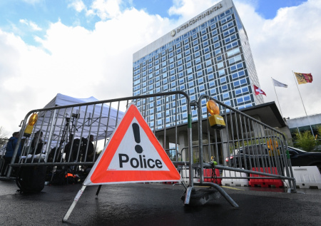 Опубликованы кадры с места переговоров России, США и Украины в Женеве